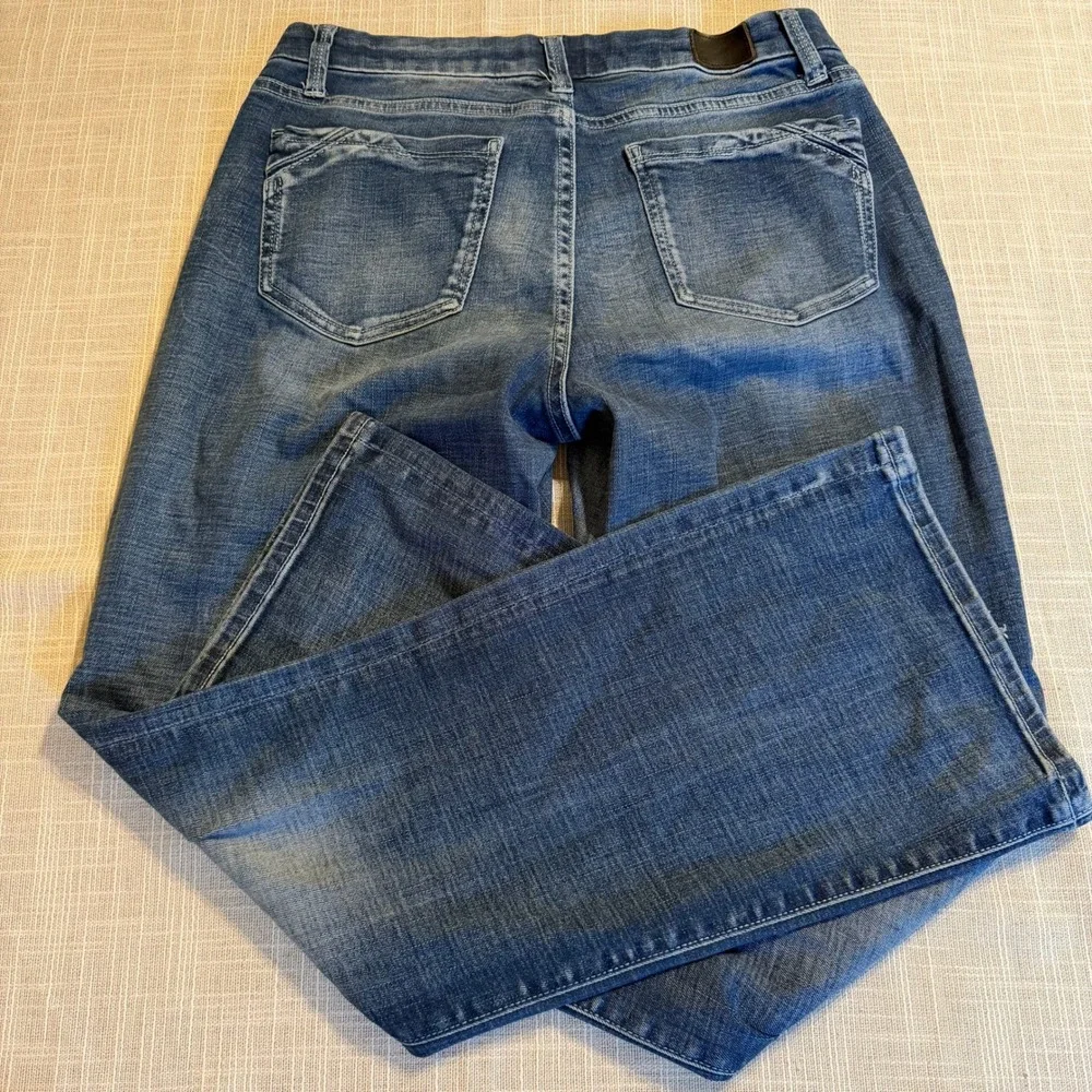 Buckle Black Fit No. 53 Bootcut Jeans Womens 27x30 Blue Medium Wash Low Rise